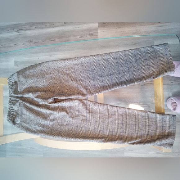 Zara Kids Gray Checkered Formal Trousers - Picture 3 of 3